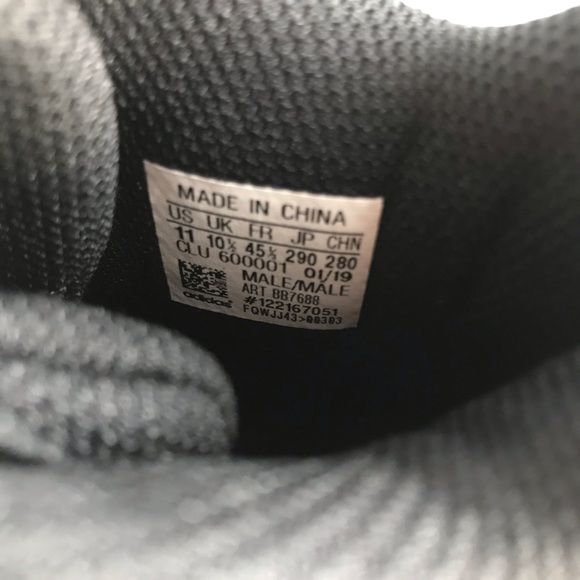 Adidas Freak Mid Molded Cleats Black White - Picture 8 of 8